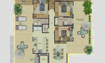 Imagem 2: Apartamento-com-área-privativa-261m²-Alto-Padrao-4quartos-3vagas-um-por-andar-para-Venda-e