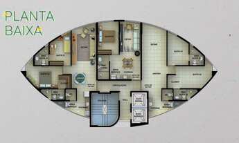 Imagem 6: Jean Charles / Rua Setúbal: A 50m do mar de Boa Viagem, endereço requisitado, prédio com l