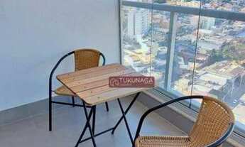 Imagem 3: Apartamento Mobiliado com 1 dormitório para alugar, 39 m² por R$ 3.500/mês - Centro - Guar