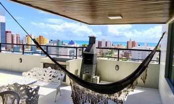 Imagem 6: Excelente cobertura no Bessa com 4 atos, 4 wc, sala ampla e área com piscina privativa