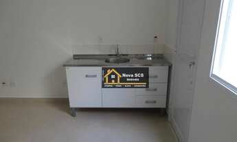 Imagem 3: Kitnet com 1 dormitório para alugar, 40 m² por R$ 1.609/mês - Nova Gerti - São Caetano do