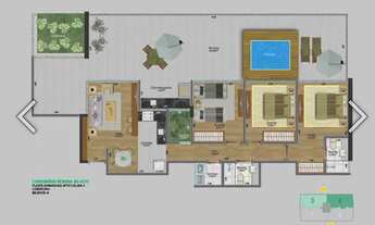 Imagem 3: Cobertura na planta em reserva