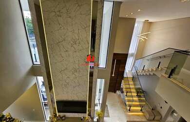 Imagem 12: Casa Inteligente no Ponta Negra 2 com 5 Suítes sendo uma Master com Closet Mobiliada