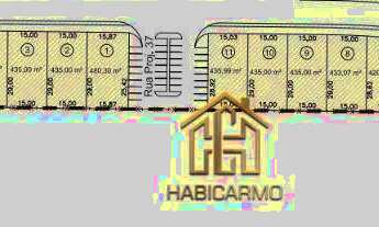 Imagem 3: Terreno à venda, 435 m² por R$ 310.000 - Alphaville - Mirassol/SP