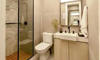 Imagem 6: Studio moderno no Santo Cristo, com varanda privativa