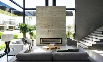 Imagem 3: Sobrado beira lago mobiliado com 4 suítes e piscina à venda - Condomínio Sea Coast - Xangr