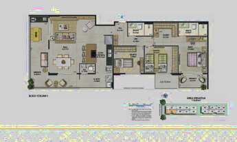 Imagem 3: Lançamento na quadra da praia de Icaraí - Apto 1, 2 e 3 quartos