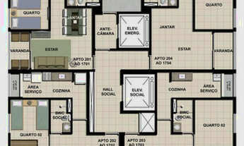 Imagem 4: RC-Garanta já a sua Unidade! 3 Quartos 1 suíte em Casa Amarela -(81)9.9976.6697