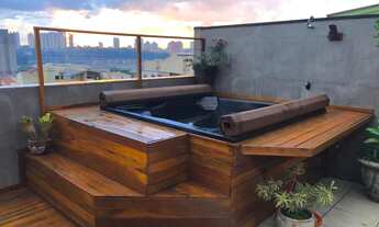 Imagem 6: Cobertura com 2 dormitórios 1 suiteà venda, 174 m² por R$ 690.000 - Vila Metalúrgica - San