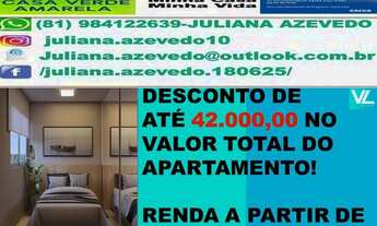 Imagem: DESCONTOde até 42 MIL Fgts na entrada,Varanda,2qts,wc