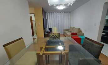 Imagem 2: Apartamento para venda com 74 metros, varanda e cozinha com mobília completa