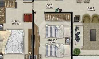 Imagem 3: Apartamento com 2 dormitórios à venda, 104,76m² nas Palmeiras - Cabo Frio/RJ