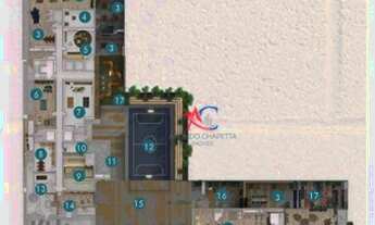 Imagem 2: Apartamento com 3 dormitórios à venda, 191 m² por R$ 1.316.385,00 - Canto do Forte - Praia