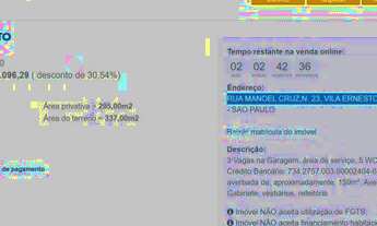 Imagem 6: Prédio à venda, 295 m² por R$ 632.096,29 - Vila Ernesto - São Paulo/SP