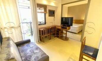 Imagem 2: Flat disponível para locação em Moema, a poucos metros da Av. Ibirapuera, prox ao Shop. e