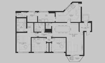 Imagem 3: Apartamento para aluguel e venda possui 115 metros quadrados com 3 quartos