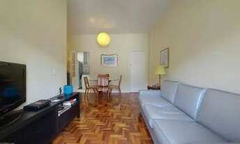 Imagem 2: Apartamento para venda tem 70 metros quadrados com 2 quartos em Laranjeiras - Rio de Janei