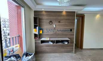 Imagem 4: Apartamento amplo para locação com 3 dormitórios, sala com sacada, 2 banheiros e 1 vaga em