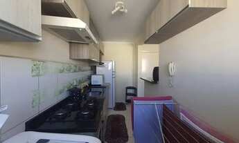 Imagem 4: Apartamento a venda no quarto andar, com ampla sala, cozinha, 2 quartos, banheiro social e