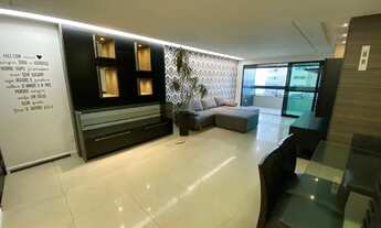 Imagem 2: EC- apartamento 170m², 04 quartos sendo 03 suite, 03 vagas, alto predio novo, 50m do mar