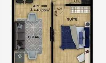 Imagem 3: Repasse com excelente localização na praia de Carneiros, com 40,86² de área útil
