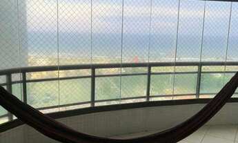 Imagem 5: Apartamento vista mar, 3 dormitórios para alugar, 149 m² por R$ 6.529/mês - Patamares - Sa