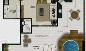 Imagem 6: Apartamento com 2 dormitórios à venda, 105 m² a partir de R$ 556.500 - Braga - Cabo Frio/R