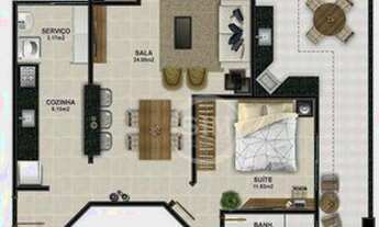 Imagem 4: Apartamento com 2 dormitórios à venda, 105 m² a partir de R$ 556.500 - Braga - Cabo Frio/R