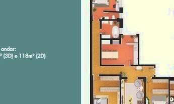 Imagem 2: OPORTUNIDADE! Apartamento com 3 dormitórios à venda, 122 m² por R$ 370.000 - Centro - São