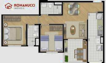 Imagem 6: Alameda Cotegipe 59 m² - 2 dormitórios, 1 suíte e 1 vaga