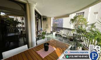 Imagem 4: Apartamento para venda possui 209 metros quadrados com 4 quartos em Boqueirão - Santos - S