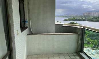 Imagem 2: Apartamento para locação Av. Lucio costa, 2 quartos sendo uma suíte