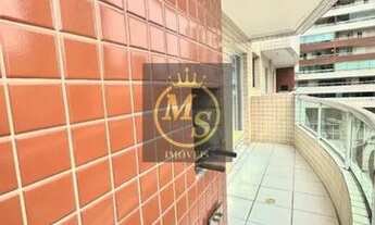 Imagem 1: Apartamento à venda 01 dormitório - suíte - sacada gourmet em Guilhermina - Praia Grande