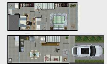 Imagem 7: Sobrado para venda possui 65 metros quadrados com 2 quartos em Nova Brasília - Joinville