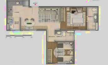 Imagem 6: Apartamento com 2 quartos à venda, 47 m² - Palmeiras - Belo Horizonte/MG