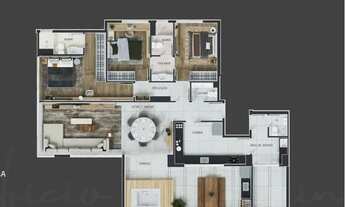 Imagem: Apartamento para venda tem 142 metros quadrados