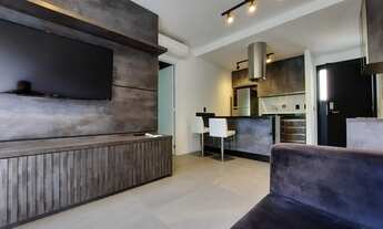 Imagem: STUDIO 55m² TERRAÇO 1 SUÍTE MOBILIADO