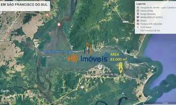 Imagem 5: Área à venda, 5000 m² por R$ 450.000,00 - Do Paulas - São Francisco do Sul/SC