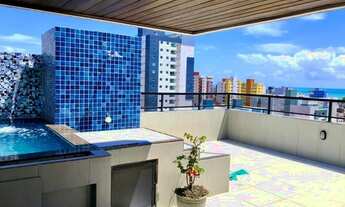 Imagem 5: Excelente cobertura no Bessa com 4 atos, 4 wc, sala ampla e área com piscina privativa