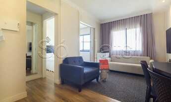 Imagem 2: Flat disponível para locação no The Universe contendo 27m², 1 dormitório e 1 vaga de garag