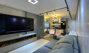 Imagem 4: Apartamento lindo feito a montagem com Arquiteto tendo assim um aproveitamento interno exc