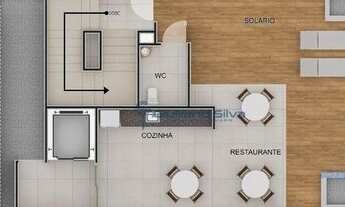 Imagem 3: CódFL52 - Flat no bessa | 56,6 m² | 02 quartos sendo 1 suíte | sala para 02 ambientes