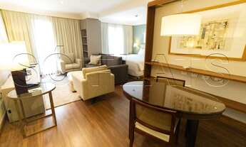 Imagem: Flat alto padrão para hospedagem em Pinheiros