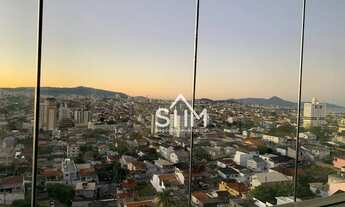 Imagem 2: Apartamento com 2 dormitórios à venda, 78 m² por R$ 490.000,00 - Barreiros - São José/SC