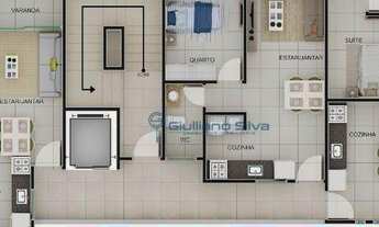 Imagem 5: CódFL52 - Flat no bessa | 56,6 m² | 02 quartos sendo 1 suíte | sala para 02 ambientes