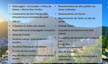 Imagem 4: VISTA 360º 3 Quartos / 144m² / 2 Vagas / Condomínio Completo / Segurança 24h / Lagoa Fon