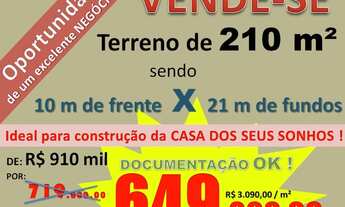 Imagem: Terreno / lote para venda com 210 m² em