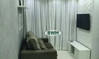 Imagem 2: Apartamento com 2 dormitórios para alugar, 52 m² por R$ 2.387,00/mês - Jardim Guarujá - So