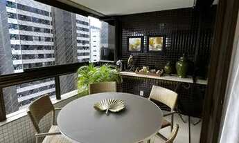 Imagem 2: Apartamento alto do parque Itaigara, 3 suítes, dependência completa, 194m2