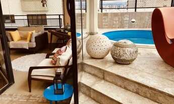 Imagem 2: Apto de Alto Padrão com Piscina na Sacada